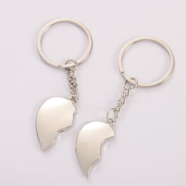 1 par kærlighed nøgleringe Nøglering Valentines Broken heart Hearts