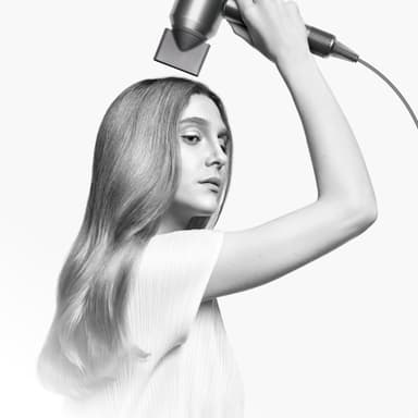 Dyson Supersonic-hårtørrer (preussisk blå/rig kobber)