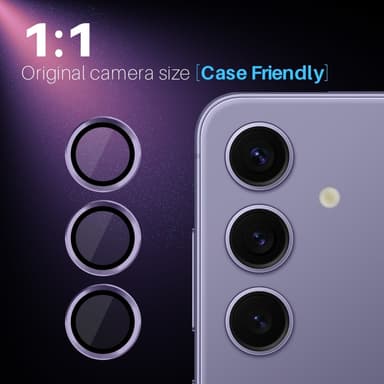 NORTHJO til Samsung Galaxy S25+ Hærdet Glas Kameralinsebeskytter