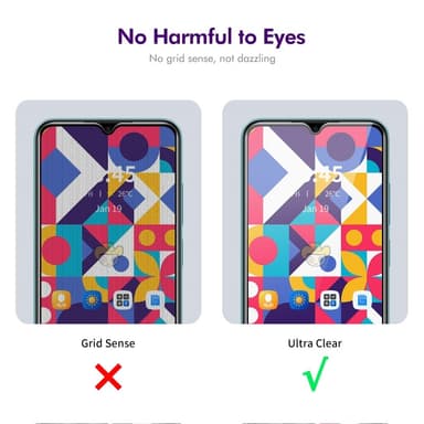 Til Samsung Galaxy A26 5G 2 stk. 28-graders anti-spion hærdet glas