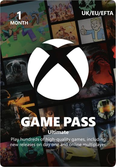 Xbox Game Pass Ultimate 1 måneds abonnement