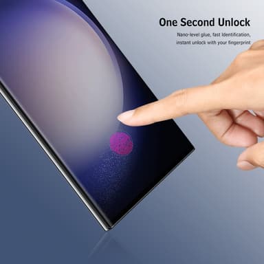ENKAY Skærmbeskytter i hærdet glas til Samsung Galaxy S23 Ultra