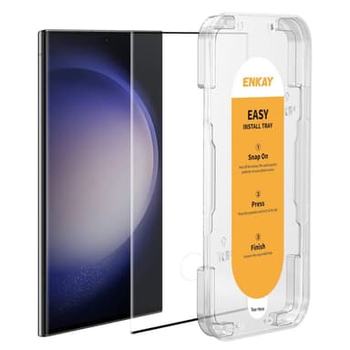 ENKAY Skærmbeskytter i hærdet glas til Samsung Galaxy S23 Ultra