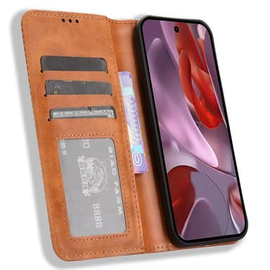 Til Google Pixel 9A Stand Phone Case Fuld Protection Pung Cover