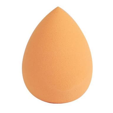 2 stk Makeup Sponge Blender Teardrop Beauty Egg Cleansing Puff Skin Care - Orange