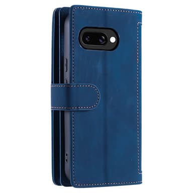 Til Google Pixel 9A Etui med Lynlåslomme og 9 Kortlommer