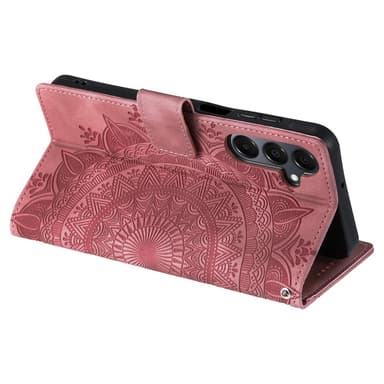 Til Samsung Galaxy A26 tegnebogscover Cover Shell Mandala Blomstermønster