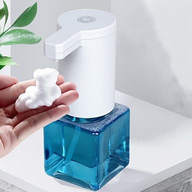 Automatisk sæbedispenser 260ml genopladelig berøringsfri skummende håndvask