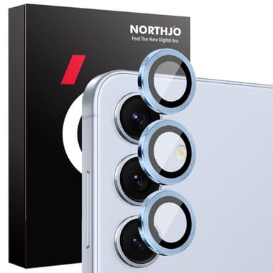 NORTHJO til Samsung Galaxy S25 Hærdet Glas Kameralinsebeskytter