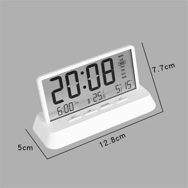 LED Display Digitalt vækkeur med Temperatur Kalender Snooze funktion