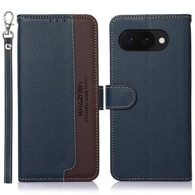 KHAZNEH Til Google Pixel 9A Pung Etui Litchi Struktur Telefoncover