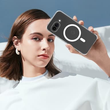 Cover til Google Pixel 9a er fremstillet af højkvalitets TPU og akryl MagSafe