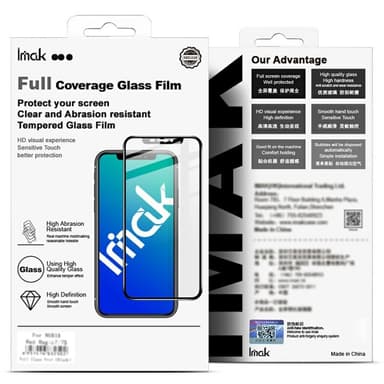 IMAK Pro+ Xiaomi Redmi Note 14 Pro+ 5G fuld dækning hærdet glas