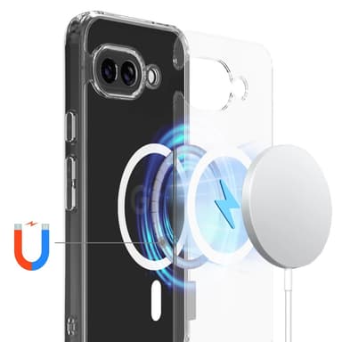 Cover til Google Pixel 9a er fremstillet af højkvalitets TPU og akryl MagSafe