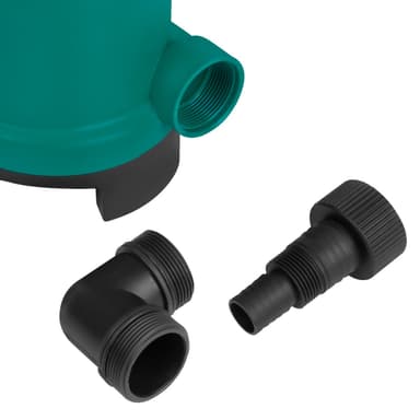 VONROC Dykpumpe - pumpe - 900W - 16000l/h | Til snavset og rent vand