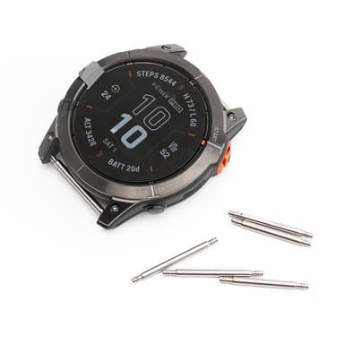 26 mm fjederstænger til Garmin Fenix 6X Pro, Epix, Tactix - Quick Release urremsstifter