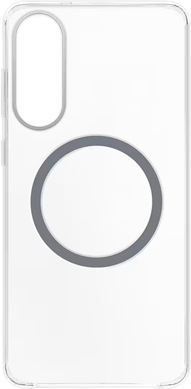 Samsung Galaxy S25 Edge Clear magnetisk etui (gennemsigtig)