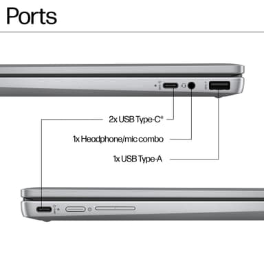 HP Chromebook x360 14 i3-N305/8/128/IPS 14" bærbar computer