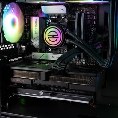 PCSpecialist Prime 505 R7-7X3D/32/1TB/RX9070XT stationær gaming computer