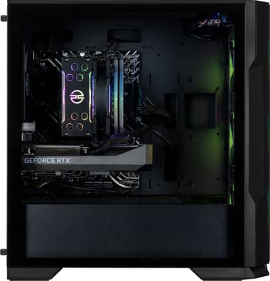PCSpecialist Core 210 i5-14/16/1TB/3050 stationær gaming computer