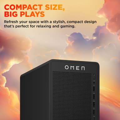 HP OMEN 16L R5-8400F/16/512/3050 stationær gaming computer