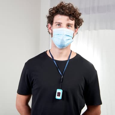 Taurus Fingerspids Puls og Oximeter Rhythm Hvid