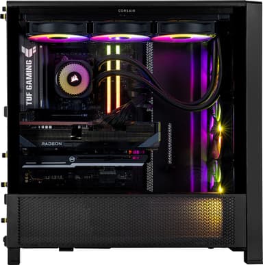 PCSpecialist Spectra 105 R7-9X3D/32/2TB/RX9070XT OC stationær gaming computer