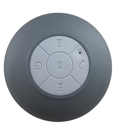Vandtæt Bluetooth-højttaler med sugekop (sort)