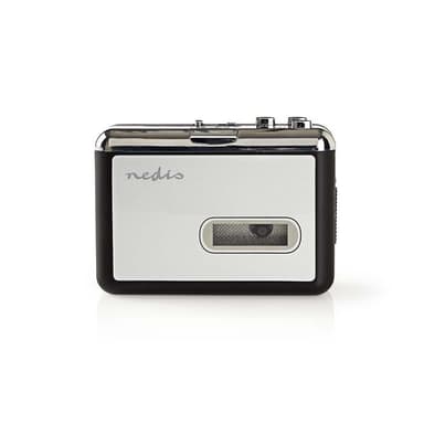 Nedis Kasette Converter | Bærbar | Tilslutninger udgang: 1x 3.5 mm / 1x Mini USB | Tilbehør: USB-Kabel | Batteri / USB Drevet