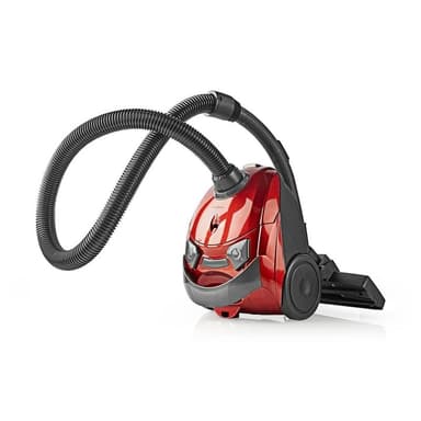 Nedis Støvsuger med pose | Med Pose | 700 W | Støvkapacitet: 1.5 l | Combi Børste | Aaktionsradius: 7 m | Hepa | Antracit / Rød