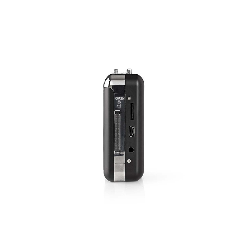 Nedis Kasette Converter | Bærbar | Tilslutninger udgang: 1x 3.5 mm / 1x Mini USB | Tilbehør: USB-Kabel | Batteri / USB Drevet