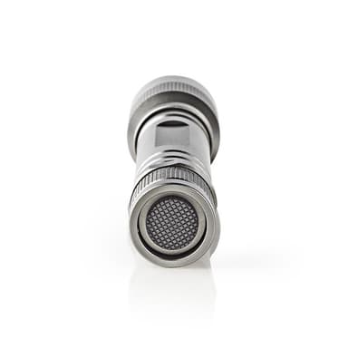 Nedis LED lygte | Batteri | 4,5 V | 3 W | 2x AA | Batterier medfølger | Nominel lysstrøm: 150 lm | Lysområde: 120 m | Stråler Vinkel: 46.1 ° | 10000 Skiftecykler