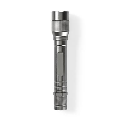 Nedis LED lygte | Batteri | 4,5 V | 3 W | 2x AA | Batterier medfølger | Nominel lysstrøm: 150 lm | Lysområde: 120 m | Stråler Vinkel: 46.1 ° | 10000 Skiftecykler