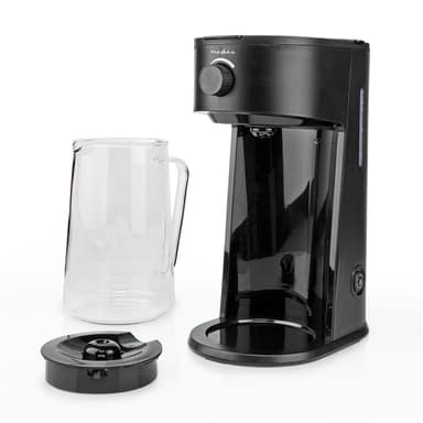 Nedis Iskaffe & Iste Maskine | Filterkaffe | 2.5 l | 6 Kopper | Sort