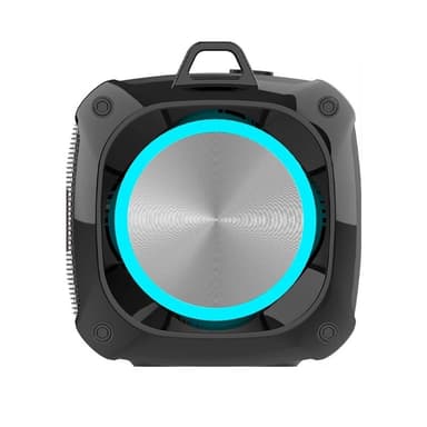 Trådløs LED Bluetooth-højttaler, sort
