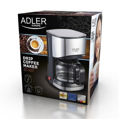 Adler kaffemaskine, 0,7 liter