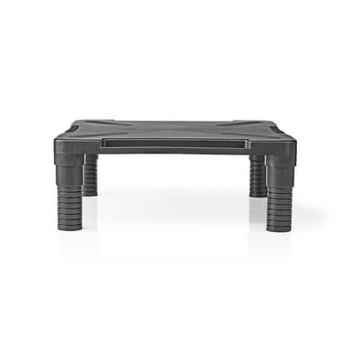 Nedis Monitor Stand | Ergonomisk: Yes | Maksimal bæreevne: 18 kg | Universal | Justérbar højde: Ja
