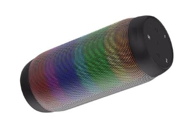 Højttaler med farverige LED-lys