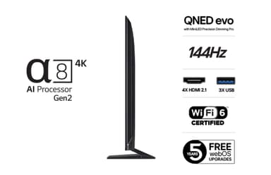 LG 85" QNED 93 4K QNED MiniLED TV (2025)