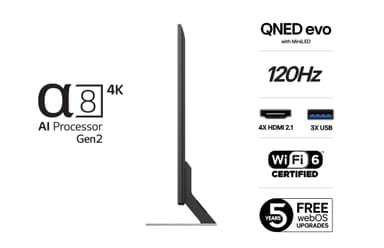 LG 55" QNED 85 4K QNED MiniLED TV (2025)