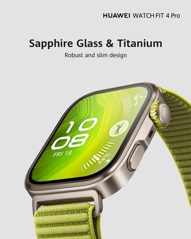 Huawei Watch Fit 4 Pro smartur (blå)