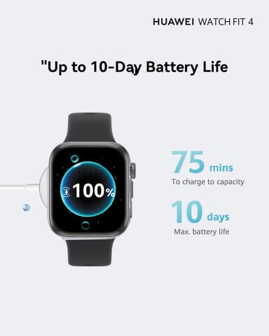 Huawei Watch Fit 4 smartur (sort)