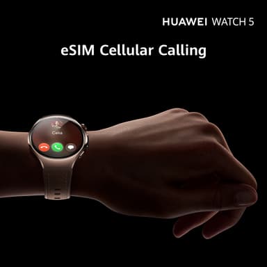 Huawei Watch 5 smartur 46 mm (sort)