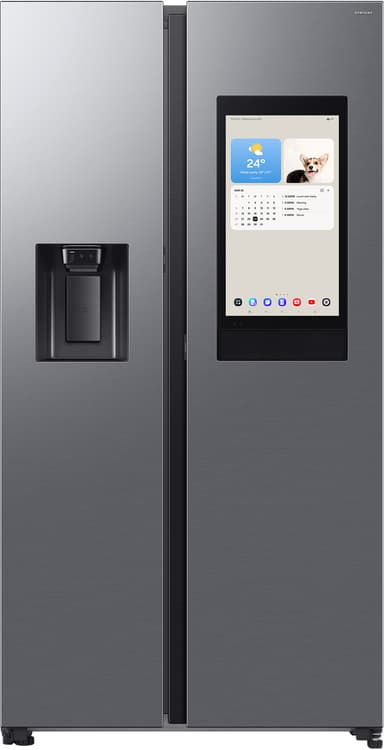 Samsung side-by-side RS90F66BETEF (rustfrit stål)