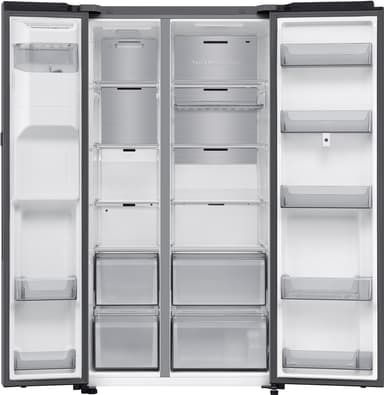 Samsung side-by-side RS90F66BETEF (rustfrit stål)