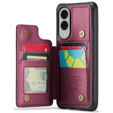 CaseMe mobilcover C22 Samsung Galaxy S25 Edge - Bordeaux