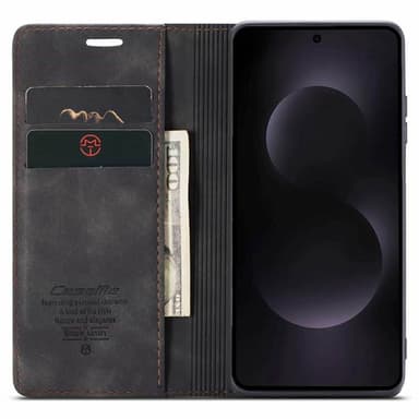 CaseMe mobilcover 013 Samsung Galaxy S25 Edge - Sort