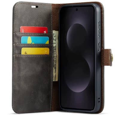 Wallet DG-Ming 2i1 Samsung Galaxy S25 Edge - Grå