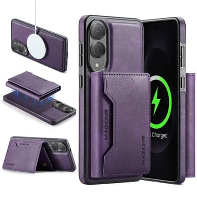 DG-Ming Magking K2 2i1 cover Samsung Galaxy S25 Edge - Lilla