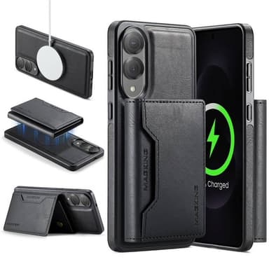 DG-Ming Magking K2 2i1 cover Samsung Galaxy S25 Edge - Sort